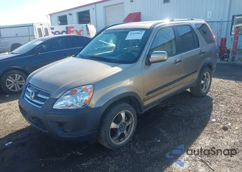 2005 Honda Cr-V Ex from USA, damaged, VIN JHLRD78835C034313